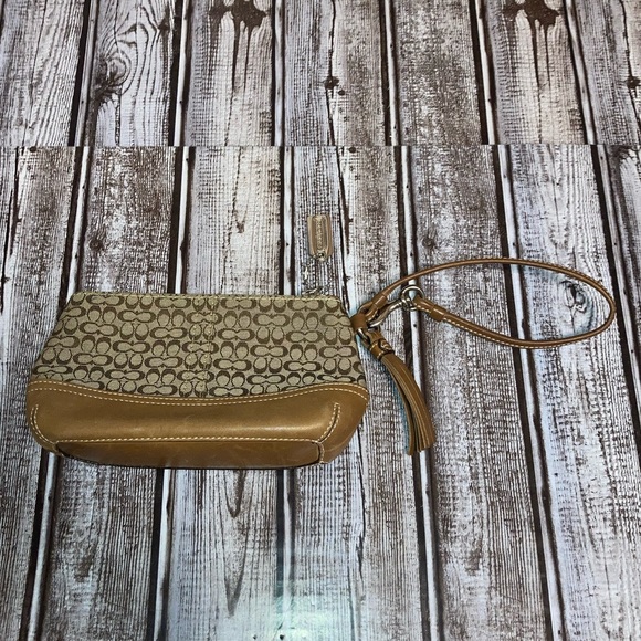 Coach Signature Soho Wristlet - Picture 8 of 16